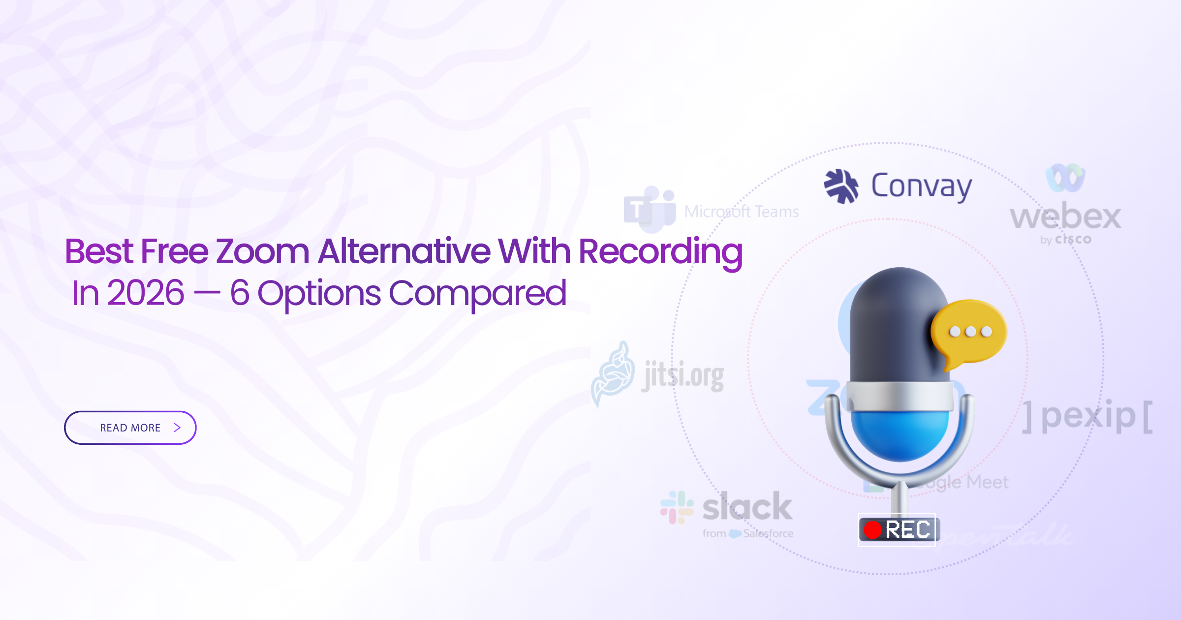 Best Free Zoom Alternative With Recording in 2026 — 6 Options Compared