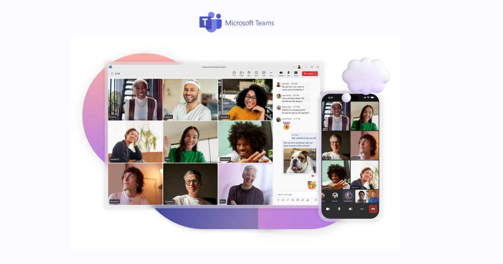 microsoft-teams-meeting.png alt="Microsoft Teams meeting interface as Zoom alternative"