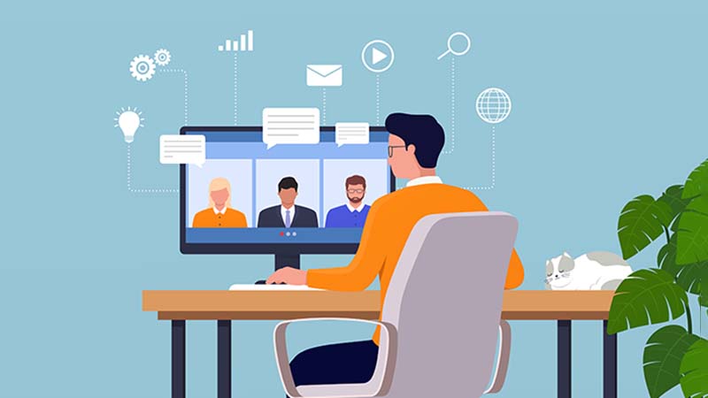 Video Conferencing in Remote Working