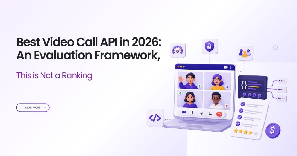 Video call API for edutech